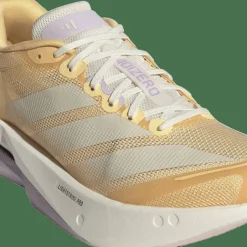 Adidas Women's Adizero Boston 13 Ice Tangerine/Ice Gold Metal/Ice Lavender