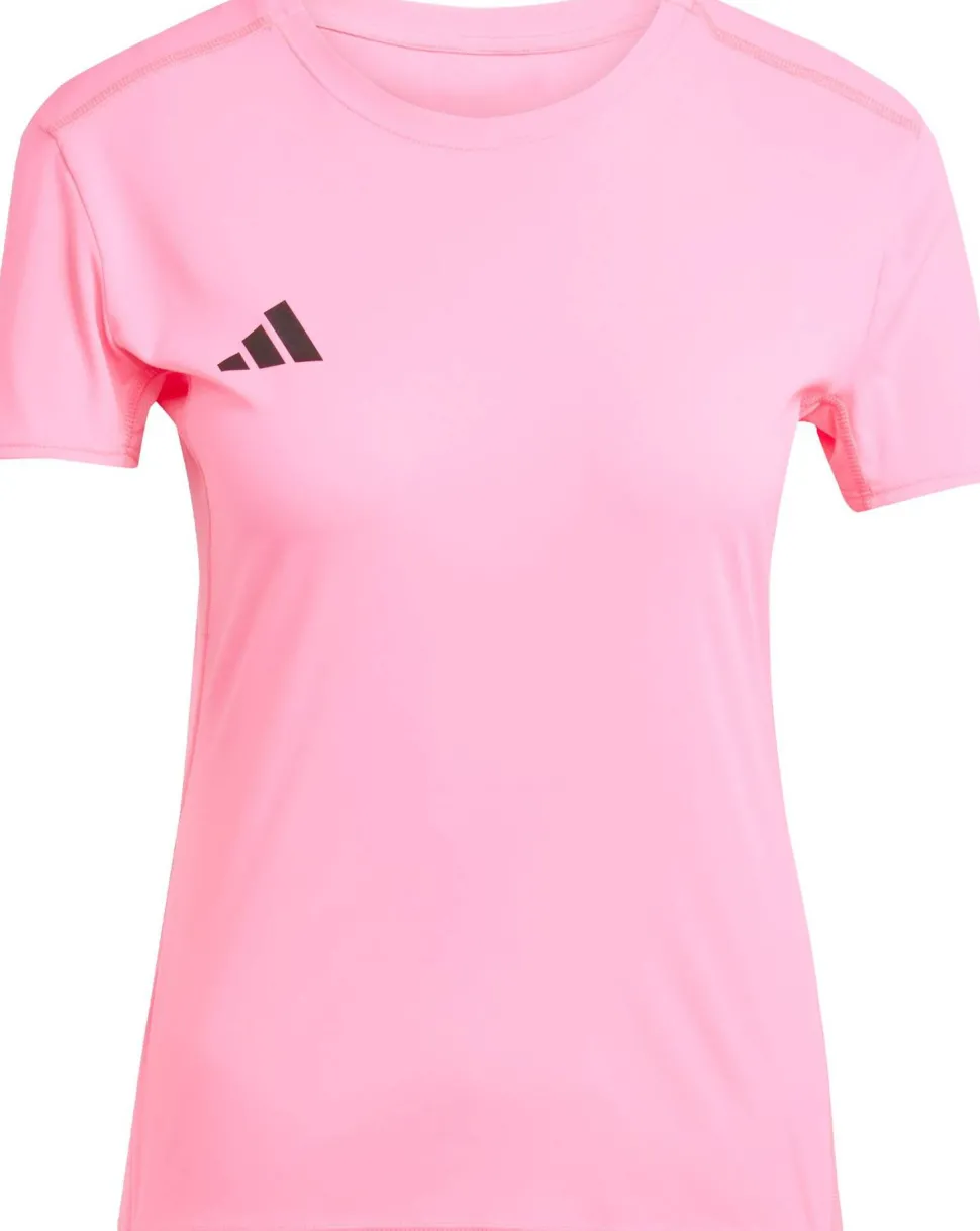 Adidas Women's Adizero E Tee Lucid pink