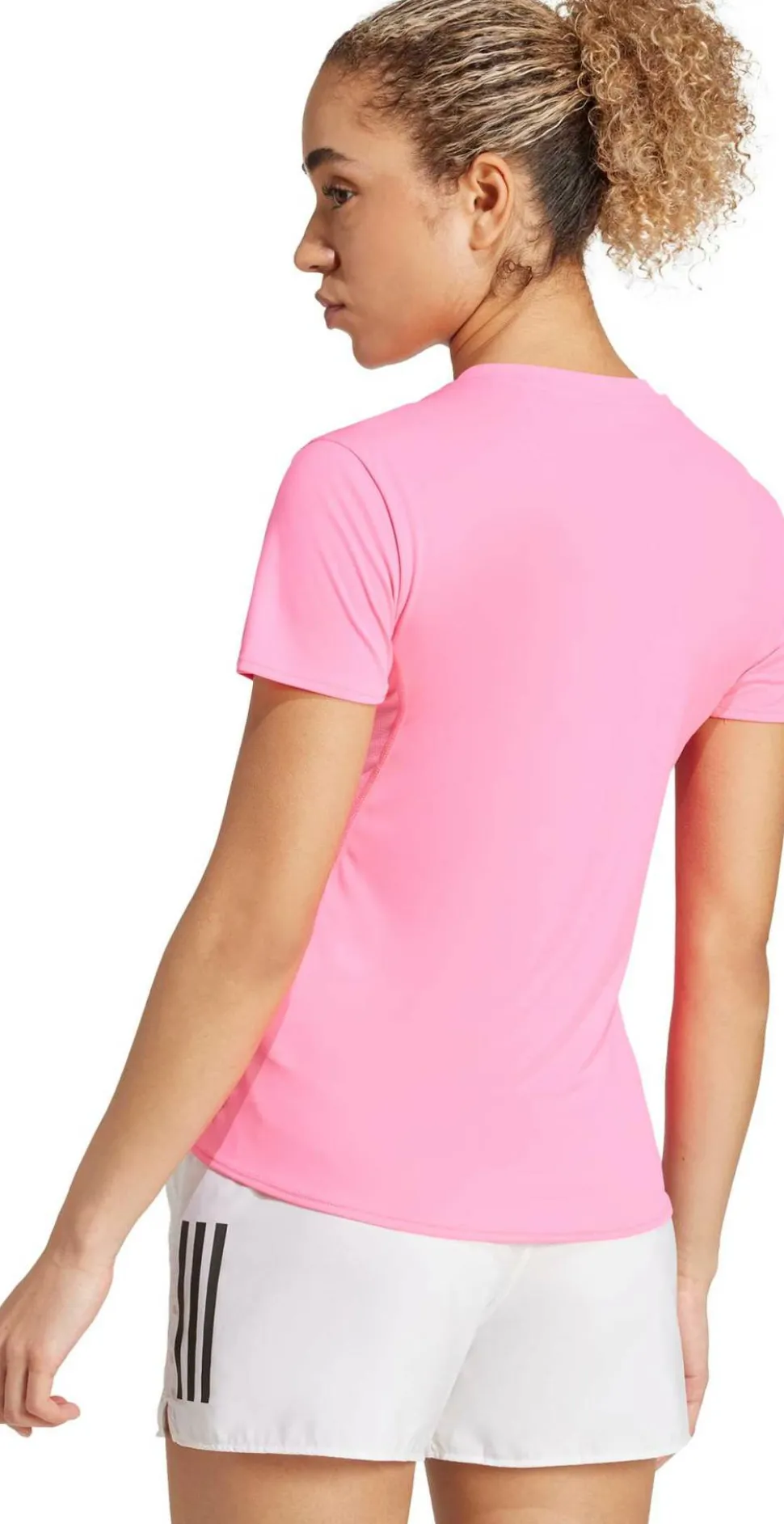 Adidas Women's Adizero E Tee Lucid pink
