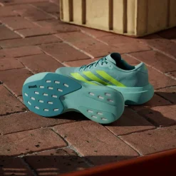 Adidas Women's Adizero Evo SL Semi flash aqua/Lucid lemon/Mint ton