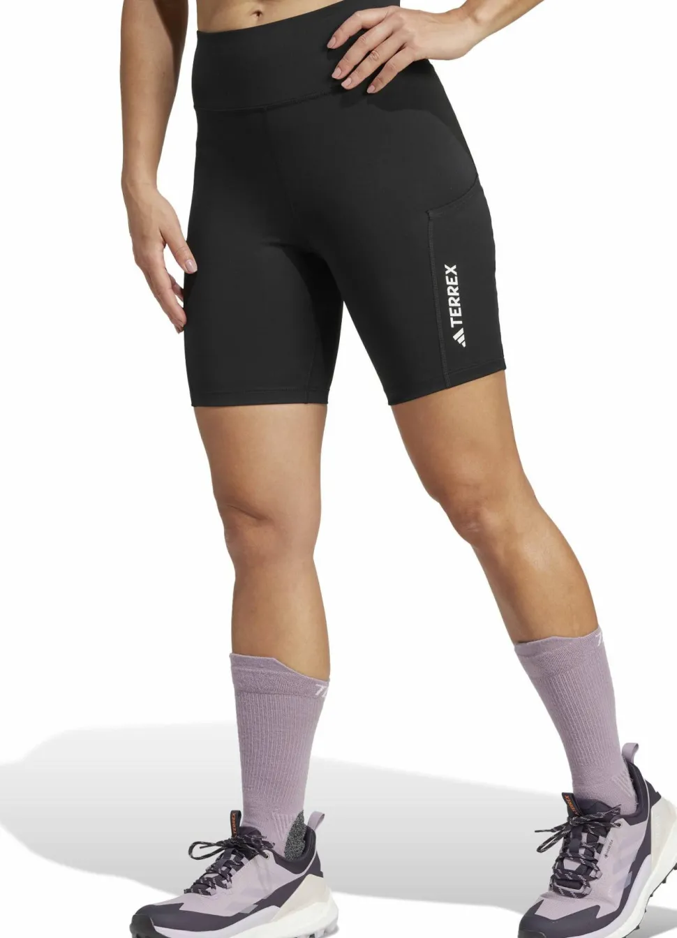 Adidas Women's 8in Tight Black