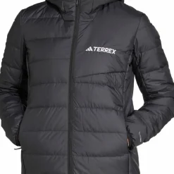 Adidas Women's Multi Light Down Hooded Jacket Black