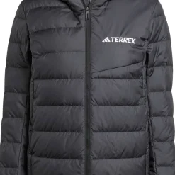 Adidas Women's Multi Light Down Hooded Jacket Black