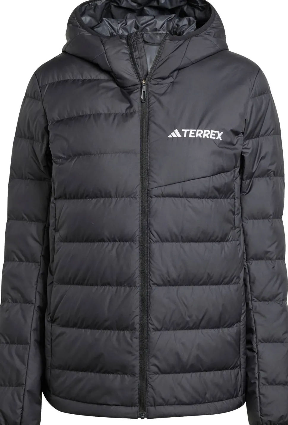 Adidas Women's Multi Light Down Hooded Jacket Black