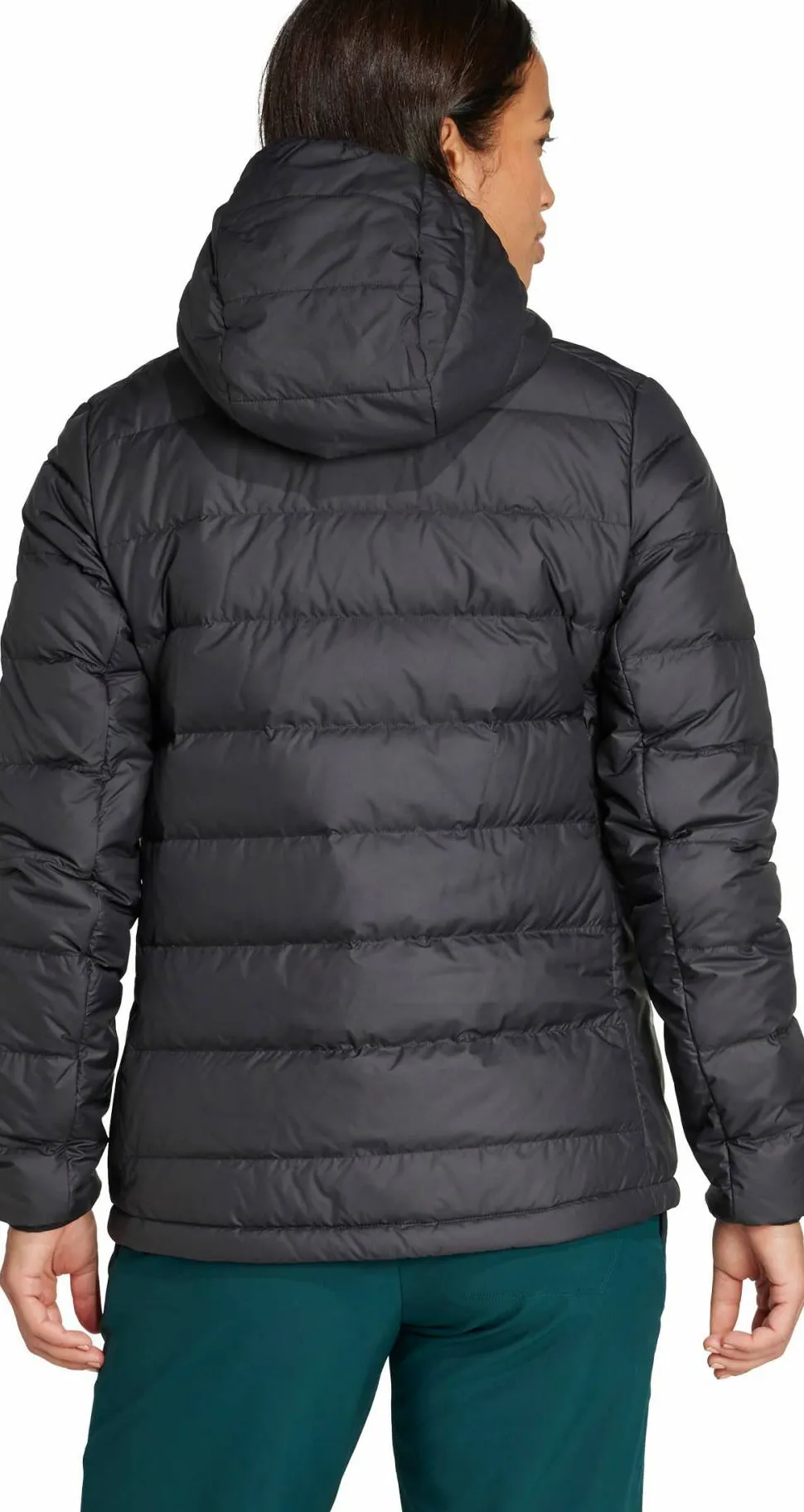 Adidas Women's Multi Light Down Hooded Jacket Black