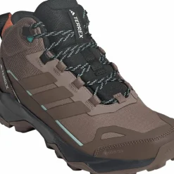 Adidas Women's Terrex Skychaser Ax5 Mid Gore-Tex Trace Brown/Earth Strata/Semi Impact Orange