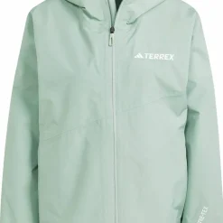 Adidas Women's Terrex Xperior 2L Gore-Tex Performance Jacket Silver Green