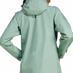 Adidas Women's Terrex Xperior 2L Gore-Tex Performance Jacket Silver Green