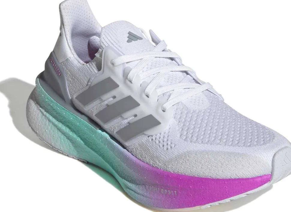 Adidas Women's Ultraboost 5 Cloud white/Halo silver/Purple burst
