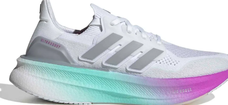 Adidas Women's Ultraboost 5 Cloud white/Halo silver/Purple burst