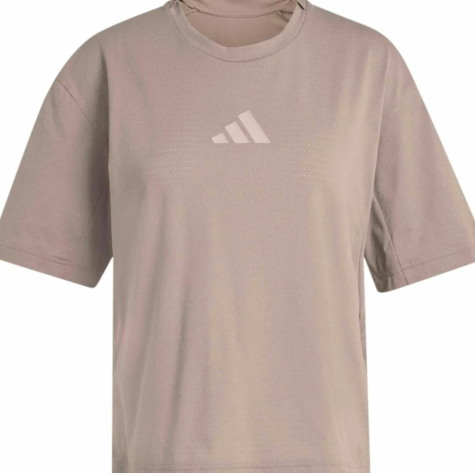 Adidas Women's XPL Trail Tee Trace brown