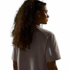 Adidas Women's XPL Trail Tee Wonder taupe