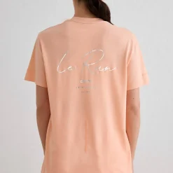 Aim'n Women's Le Run Seamless Running T-Shirt Peach