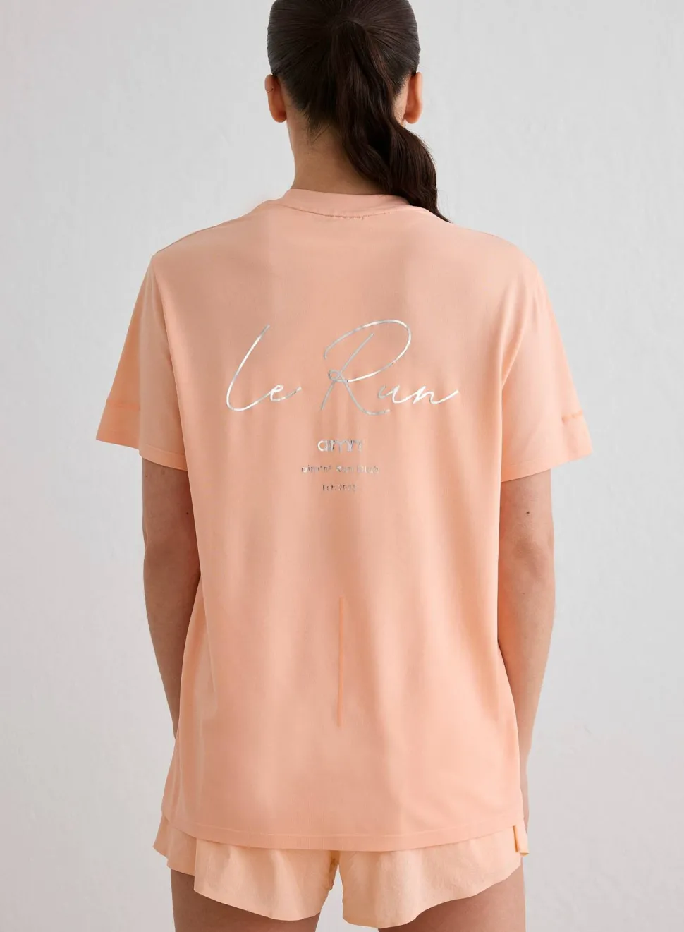 Aim'n Women's Le Run Seamless Running T-Shirt Peach