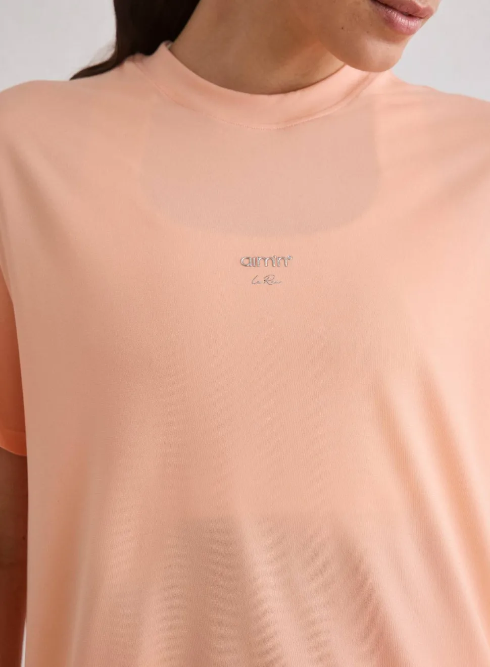 Aim'n Women's Le Run Seamless Running T-Shirt Peach