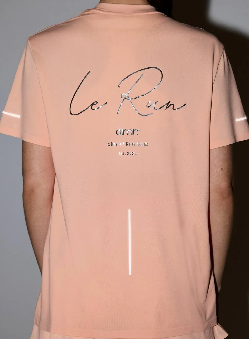 Aim'n Women's Le Run Seamless Running T-Shirt Peach