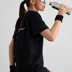 Aim'n Women's Le Run Seamless Running T-Shirt Black