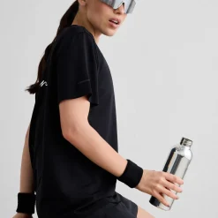 Aim'n Women's Le Run Seamless Running T-Shirt Black