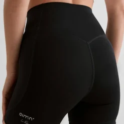 Aim'n Women's Running Midi Biker Shorts Black