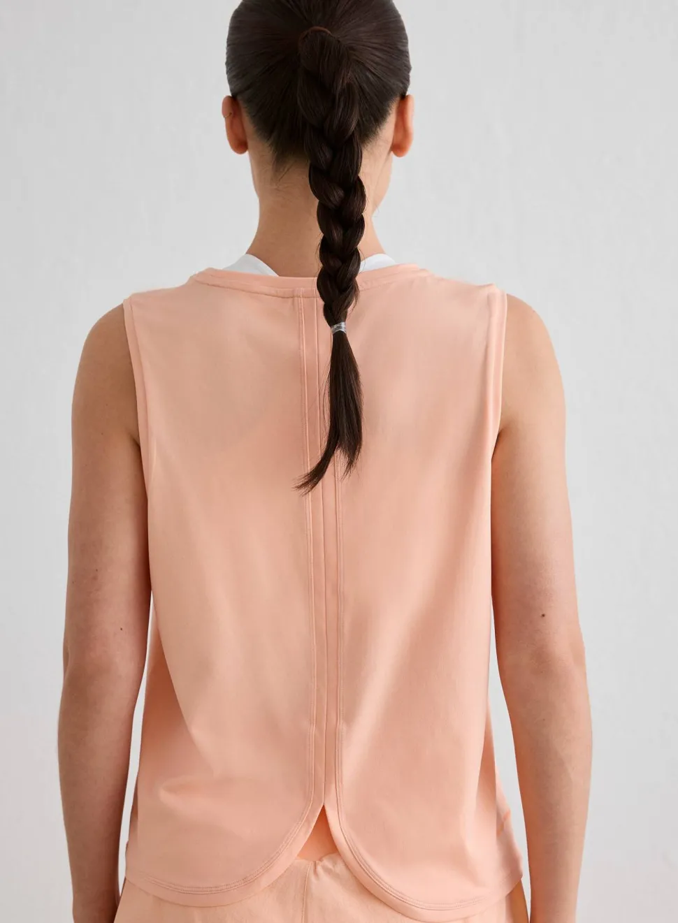 Aim'n Women's Seamless Running Top Peach