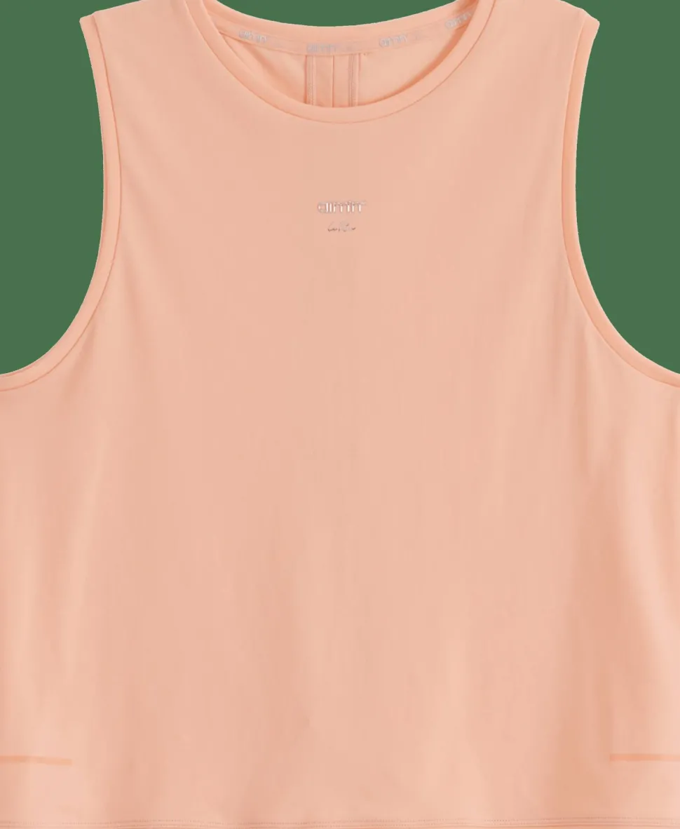 Aim'n Women's Seamless Running Top Peach