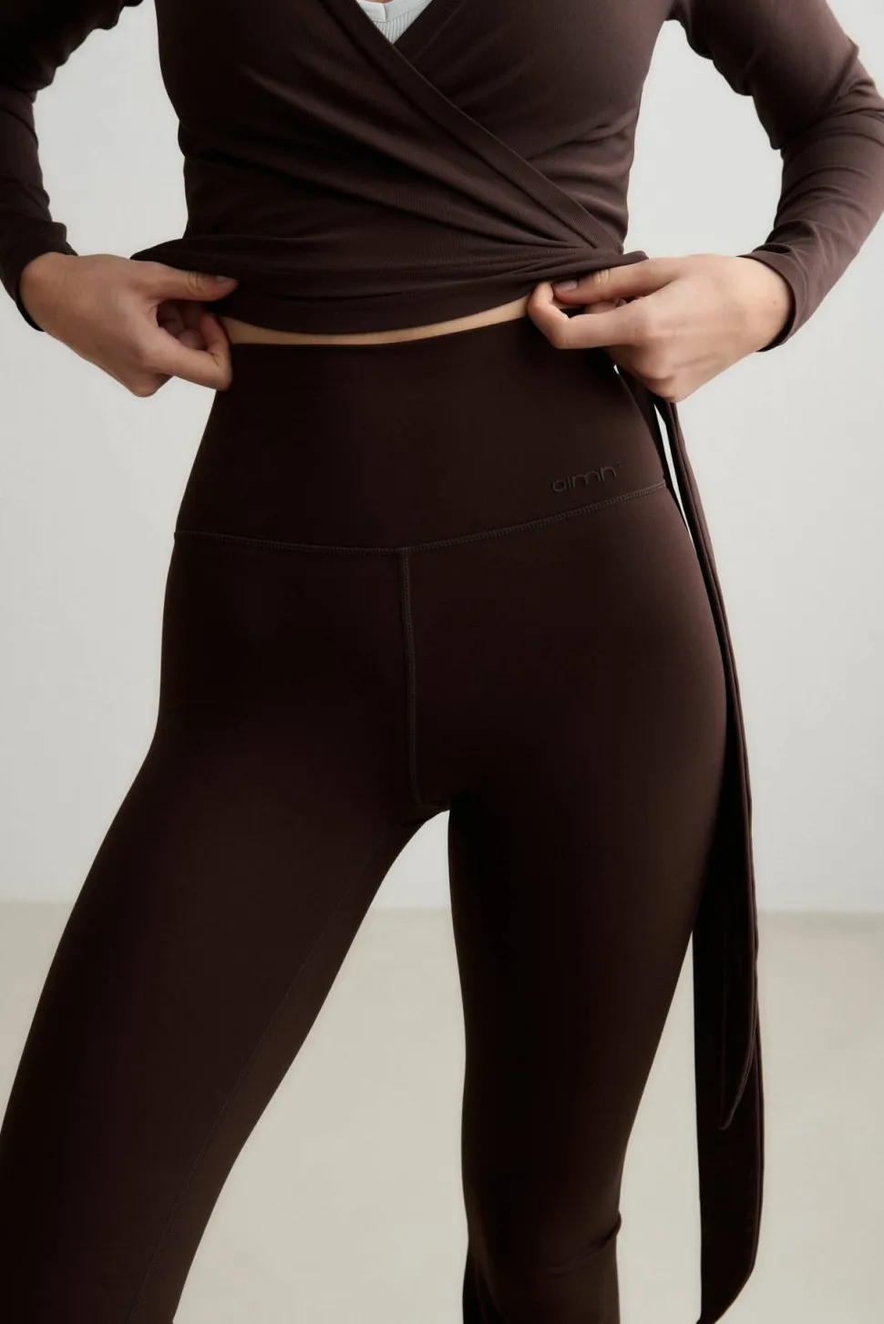 Aim'n Women's Sense Flare Tights Chocolate