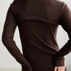 Aim'n Women's Sense Zip Jacket Chocolate