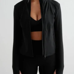 Aim'n Women's Sense Zip Jacket Black
