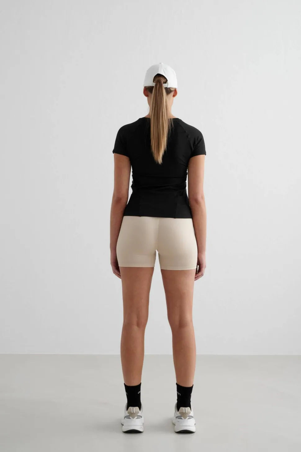 Aim'n Women's Soft Basic Short Sleeve Black