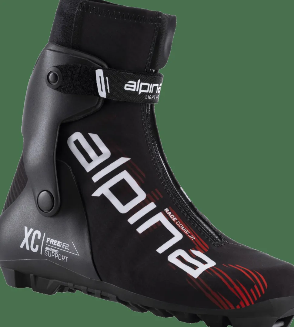 Alpina Kids' Race Combi Junior Black/Red