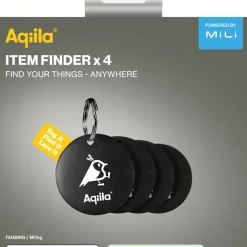 Aqiila Tagbird: Item finder 4-Pack Black
