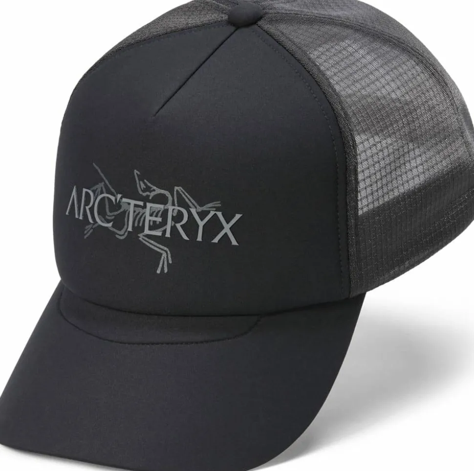 Arc'teryx Bird Word Trucker Hat Black/Cloud