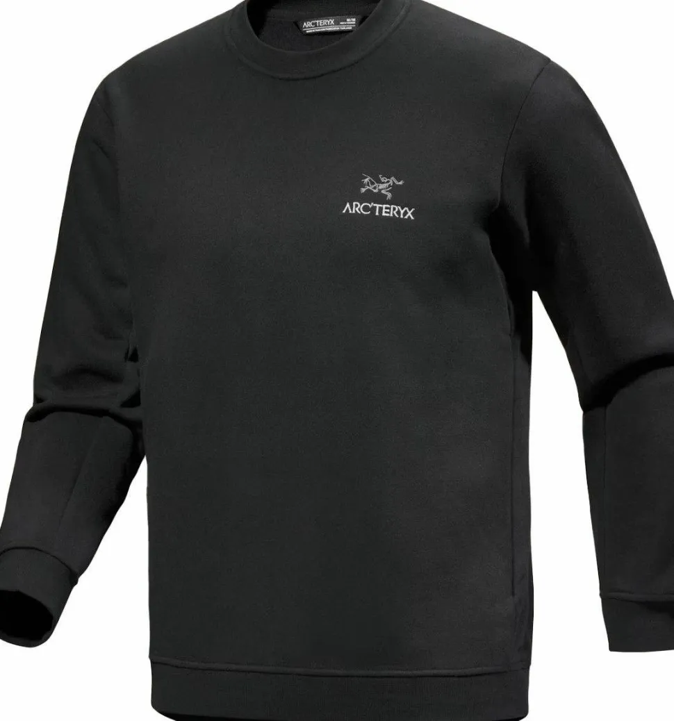Arc'teryx Men's Emblem Fleece Crew Black