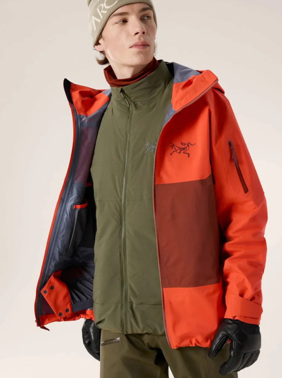 Arc'teryx Men's Sabre Jacket Solaris/sequoia