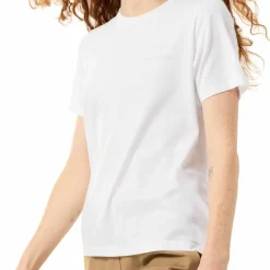 Arc'teryx Women's Kragg Sl Cotton Emblem Crew Shortsleeve White Light