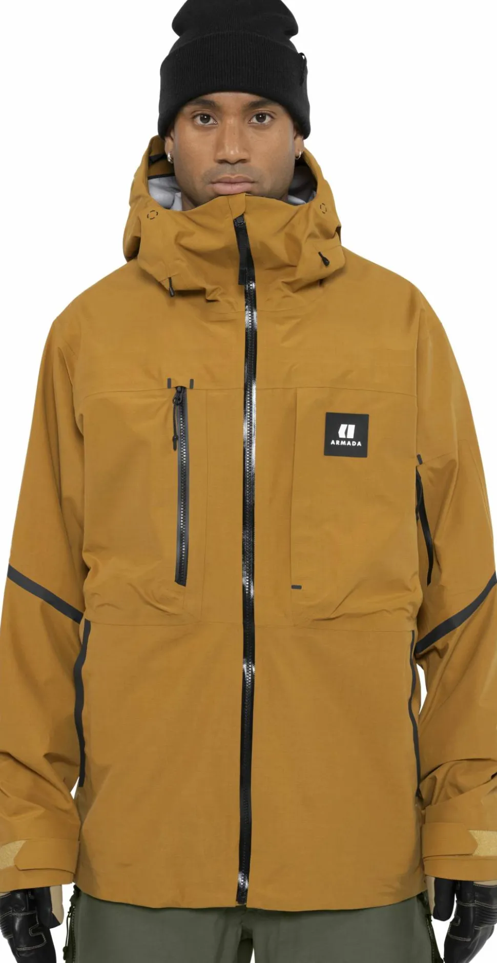 ARMADA Men's Grands 3L Jacket Golden Brown