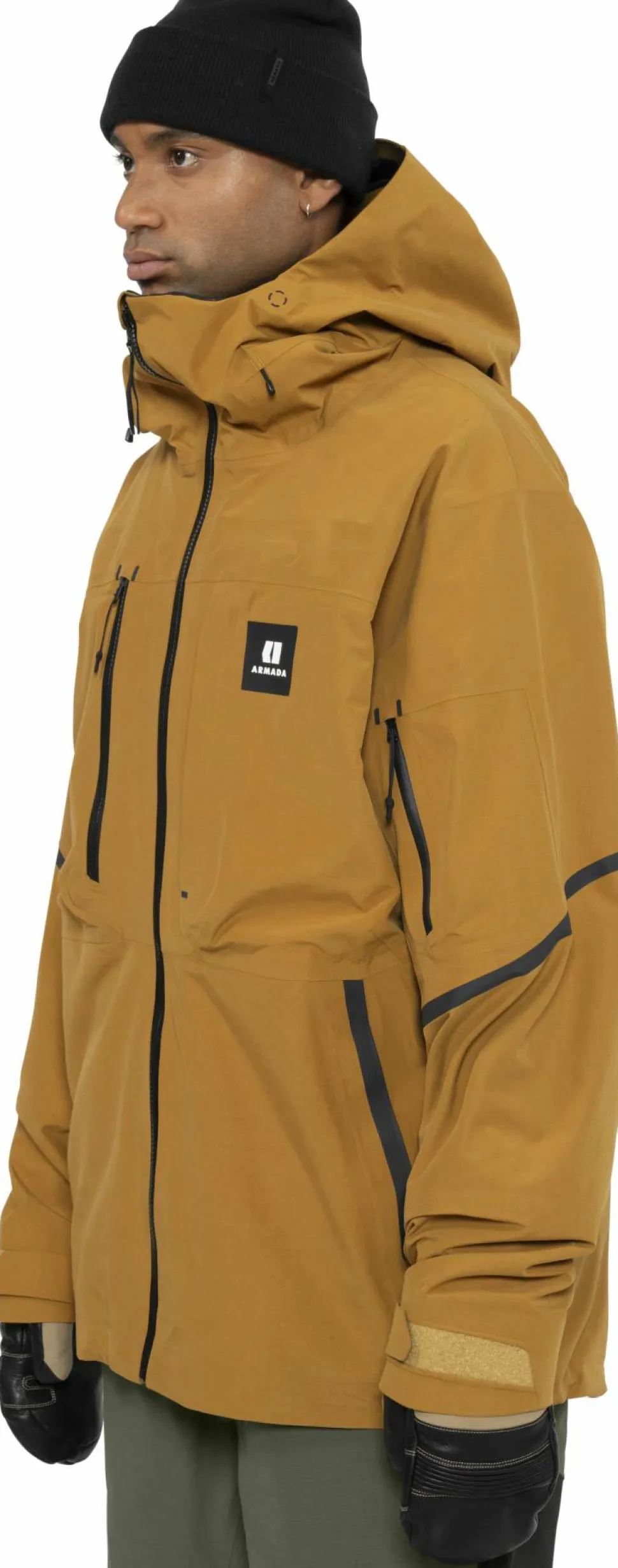 ARMADA Men's Grands 3L Jacket Golden Brown