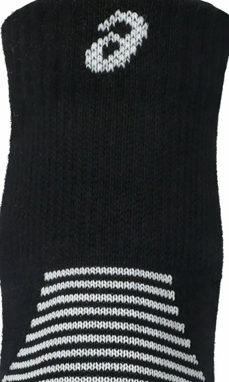 Asics 2 Pack Cushioned Run Quarter Sock Performance Black/Performance Black