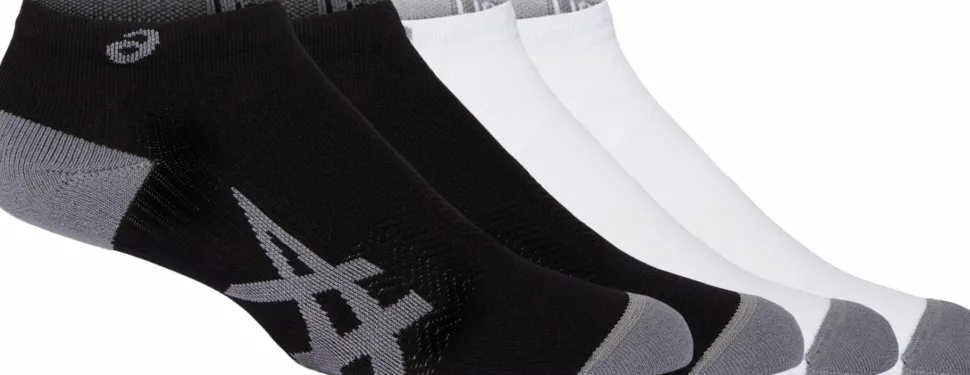 Asics 2 Pack Light Run Ankle Sock Multi Colors