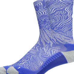 Asics Fujitrail Graphic Crew Sock Cobalt Burst/Cream