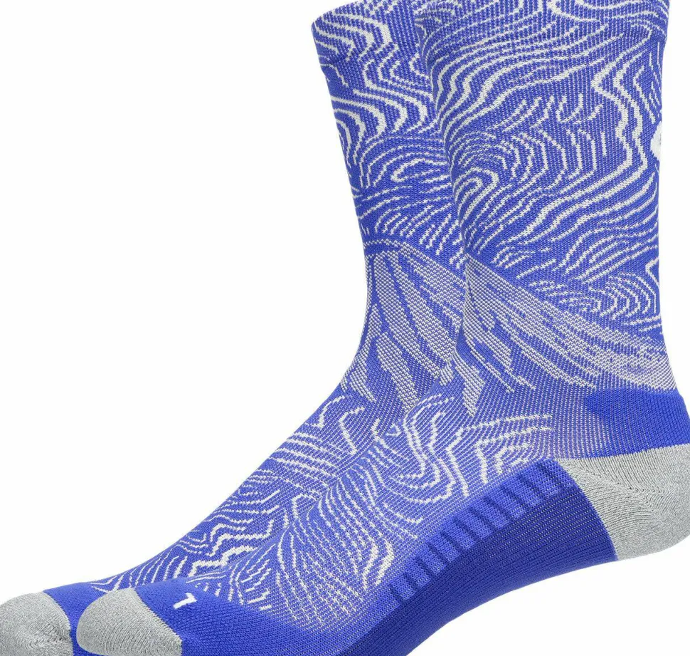 Asics Fujitrail Graphic Crew Sock Cobalt Burst/Cream