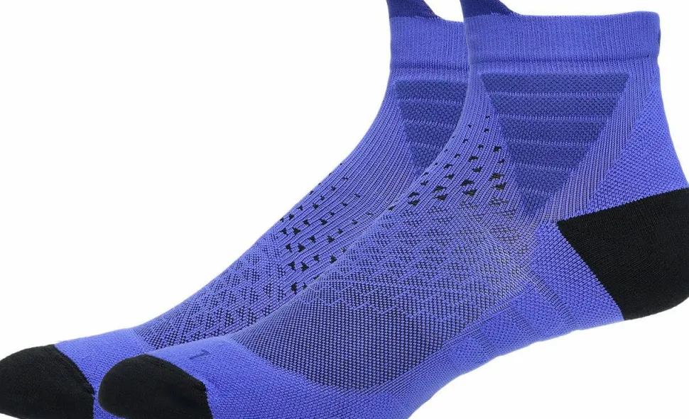 Asics Fujitrail Quarter Sock Cobalt Burst