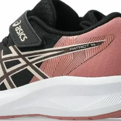 Asics Kids' Patriot 14 PS Black/Pearl Pink