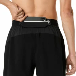 Asics Men's Fujitrail All Over Print 5in Shorts Performance Black/Carbon/Cream