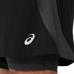 Asics Men's Road 2n1 5in Short Performance Black/graphite Grey