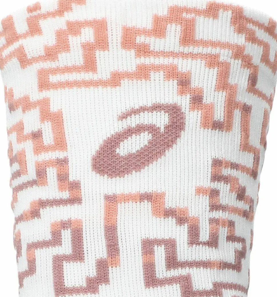 Asics Performance Run Sock Crew Brilliant White/Morganite/Pearl Pink