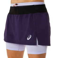Asics Women's Fujitrail Skort Night Shade/Vapor