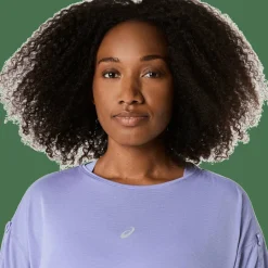 Asics Women's Nagino Run Adjustable Ss Top Bluebell