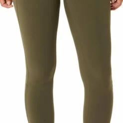 Asics Women's Nagino Run Adjustable Tight Dark Olive
