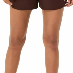 Asics Women's Nagino Run Adjustable 4in Short Coffee